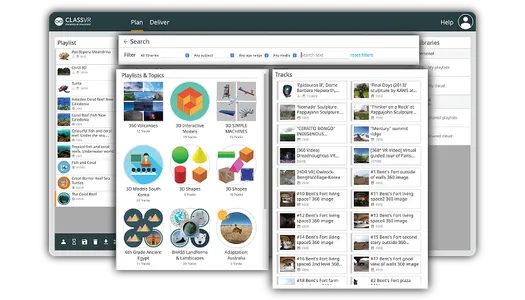 Planning and creating ClassVR playlists